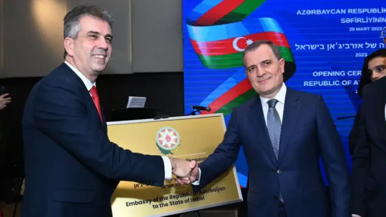 Azerbaijan opened its embassy in Israel